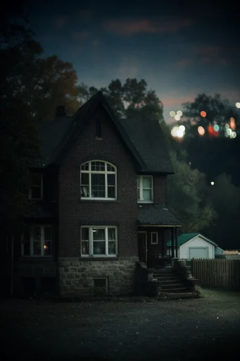 Cinematic Nocturnal Liminality style AI image example 4
