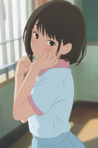 Luminous Nostalgic Anime style reference image — cinematic depth of field