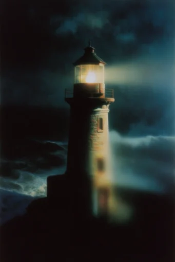 Kinetic Thermal Melancholy style reference image — double exposure