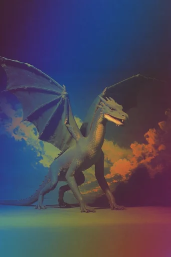 Cinematic Twilight Surrealism style reference image — surreal natural history