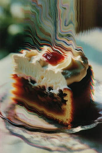 Analog Thermal Distortion style reference image — spectral gradient