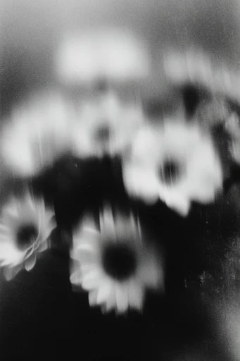 Haunted Analog Glitch style reference image — motion blur