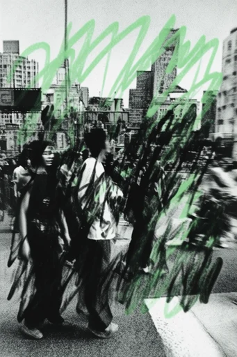 Disruptive Analog Grunge style reference image — analog glitch corruption