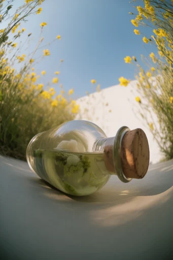 Extreme Wide-Angle Perspective style reference image — wide-angle lens distortion