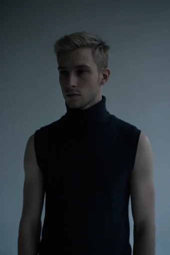 Monochromatic Sculptural Minimalist style reference image — avant-garde fashion
