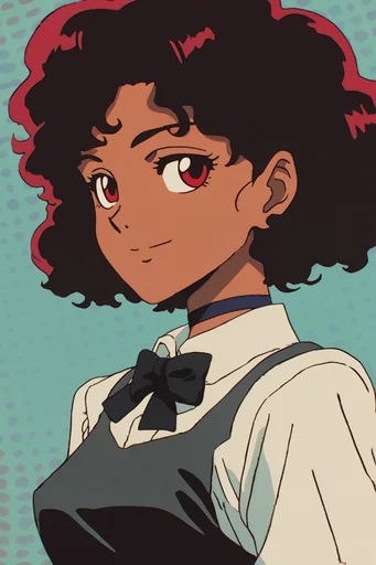 Graphic Surreal Pop style reference image — 90s retro anime influence