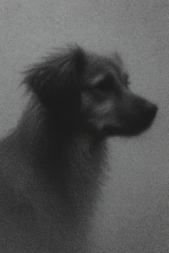Atmospheric Monochromatic Noir style reference image — cinematic noir