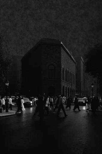 Cinematic Gothic Noir style reference image — chiaroscuro lighting