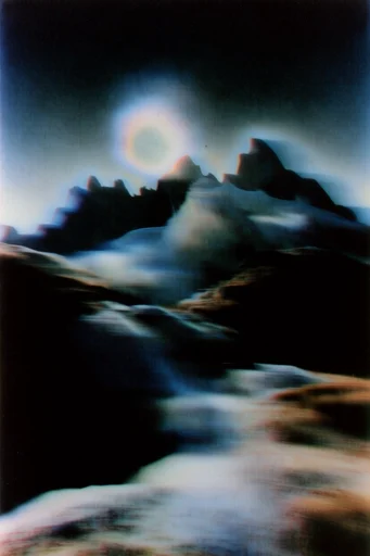 Analog Spectral Surrealism style reference image — retro sci-fi