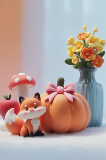 Tactile Whimsy World style reference image — tactile toy aesthetic