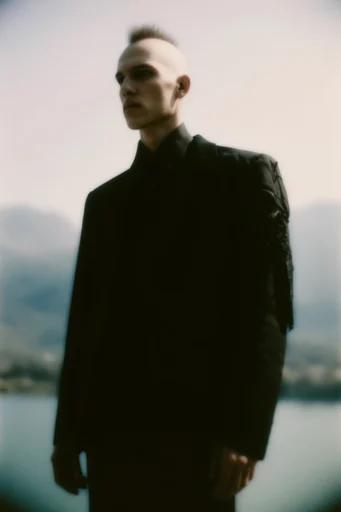 Cinematic Avant-Garde Noir style reference image — muted earth tones