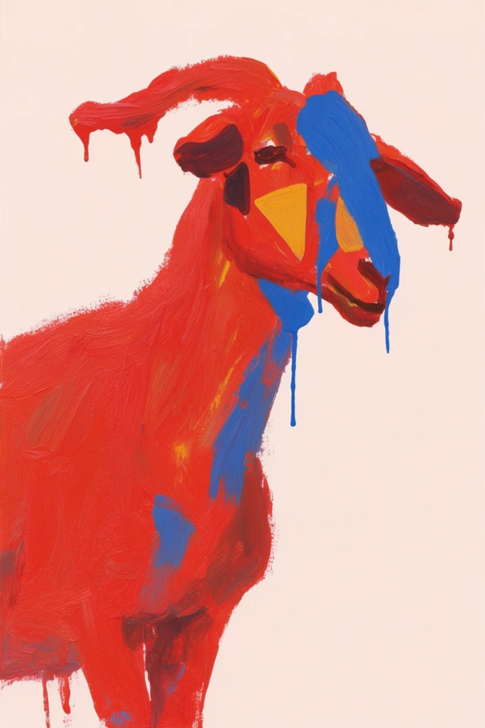 Expressive Neo-Fauvist Textures style AI image example 3