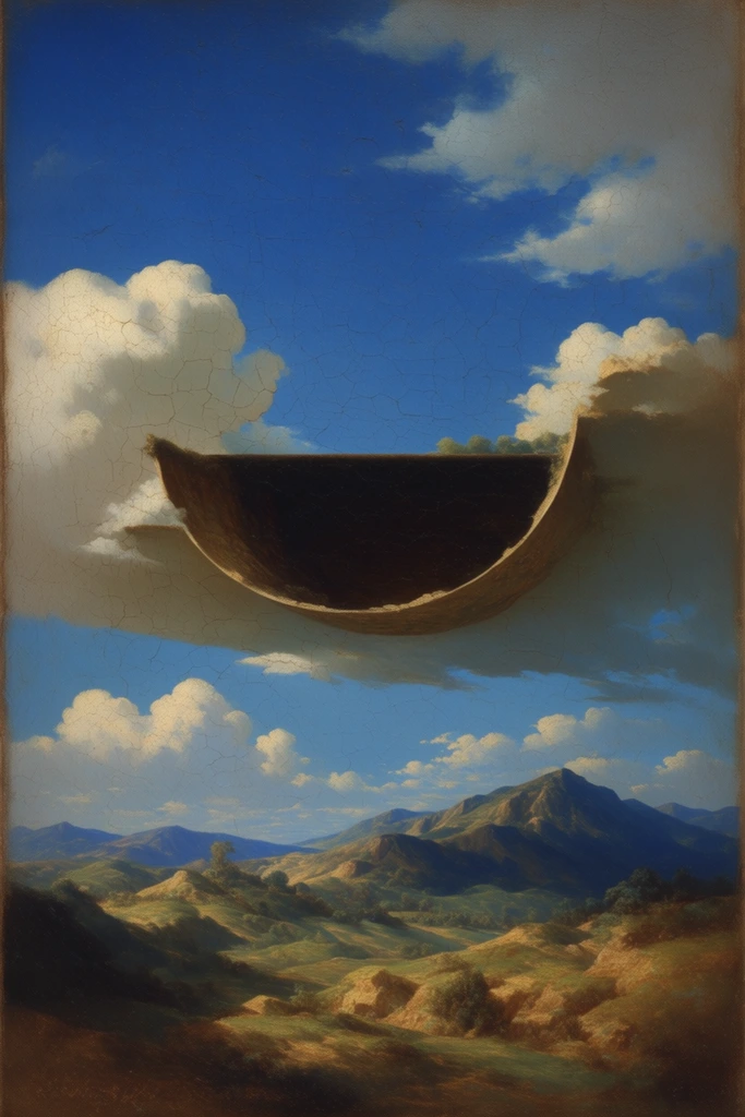 Ethereal Surreal Skybound style AI image example 2