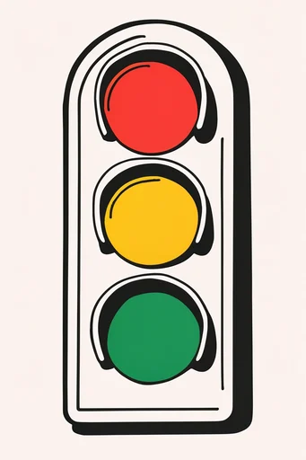 Surreal Retro Pop style reference image — bold black outlines