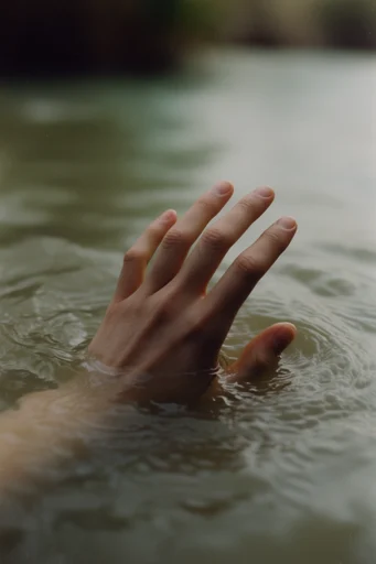 Cinematic Tactile Melancholy style reference image — tactile gritty texture