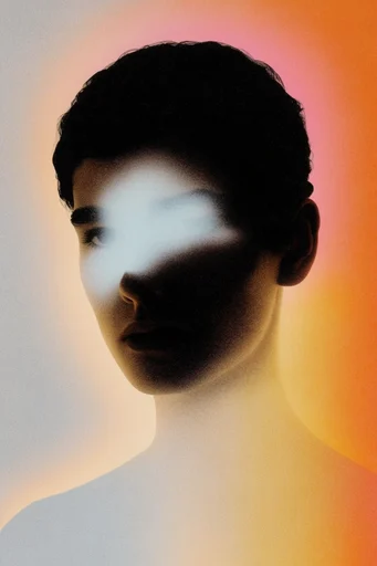 Ethereal Grain Aura style reference image — diffuse airbrushed light
