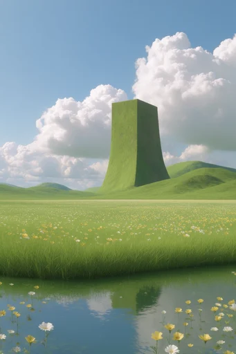 Surreal Botanical Utopia style reference image — eco-surrealism
