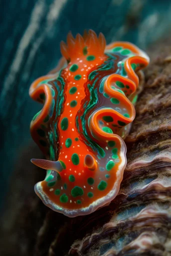 Bioluminescent Abyssal Macro style reference image — subsurface scattering
