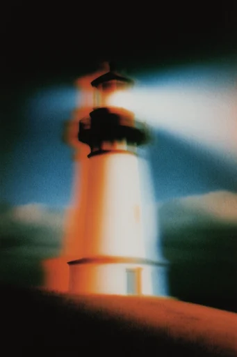 Spectral Glitch Aura style reference image — chromatic aberration