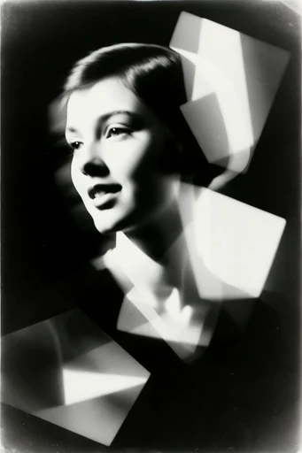 Monochromatic Avant-Garde Noir style reference image — linocut printmaking aesthetic