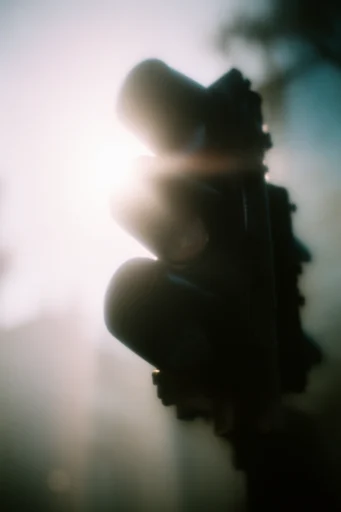 Luminous Melancholic Haze style reference image — volumetric backlighting