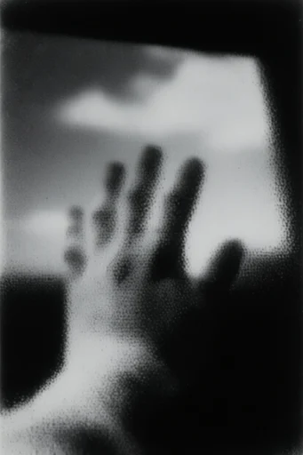 Atmospheric Monochrome Grain style reference image — soft-focus pictorialism