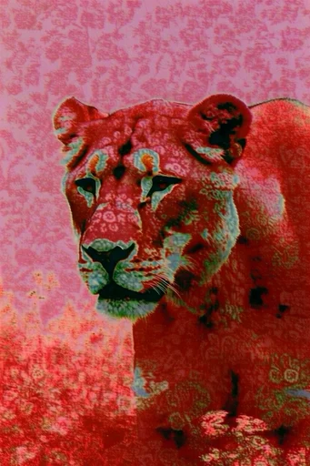 Crimson Tactile Surrealism style reference image — surrealist collage
