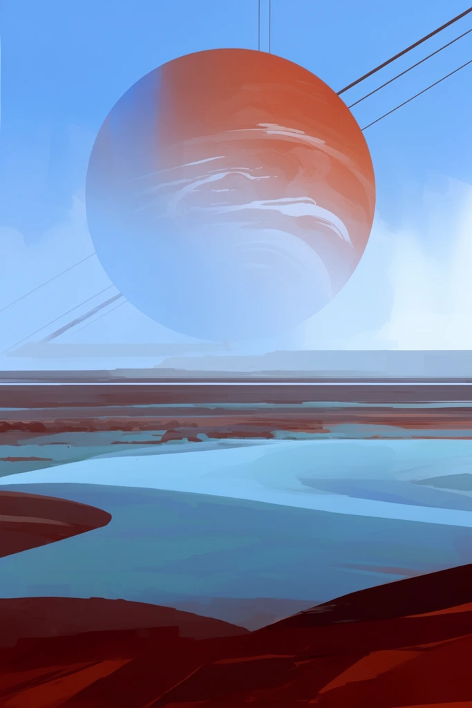 Ethereal Pastoral Minimalism style AI image example 2