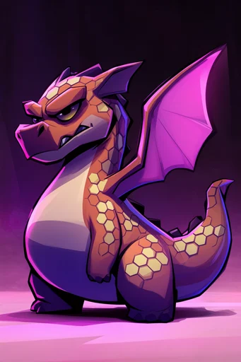 Neon Synthwave Graphic Noir style reference image — high-contrast cel-shading