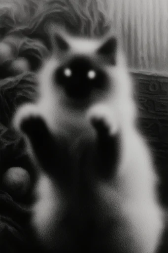 Ethereal Monochrome Noir style reference image — pictorialist aesthetic