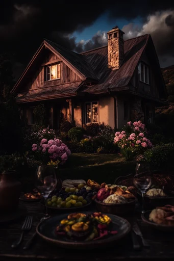 Cinematic Chiaroscuro Elegance style AI image example 4