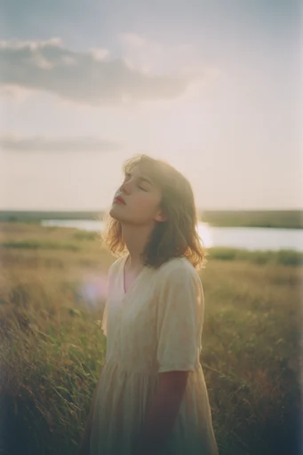 Ethereal Golden Nostalgia moodboard — generate AI images in this style