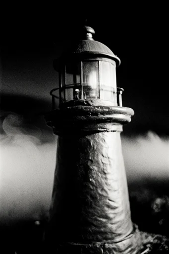 Cinematic Surreal Noir style reference image — surreal double exposure
