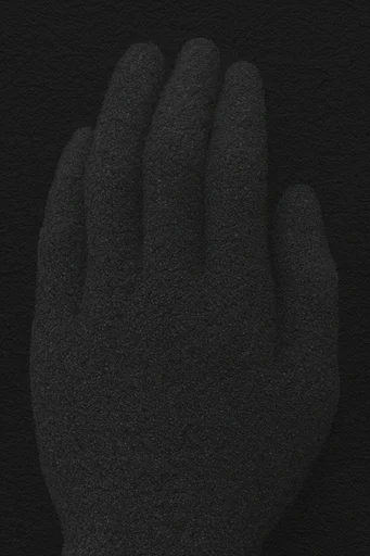 Atmospheric Charcoal Minimalism style reference image — fine-grained noise