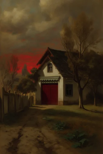 Baroque Infernal Gothic style AI image example 4