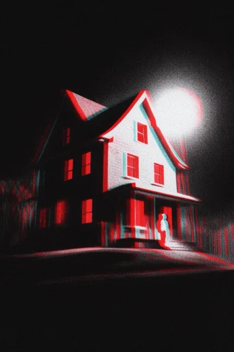 Gritty Glitch Noir style AI image example 4