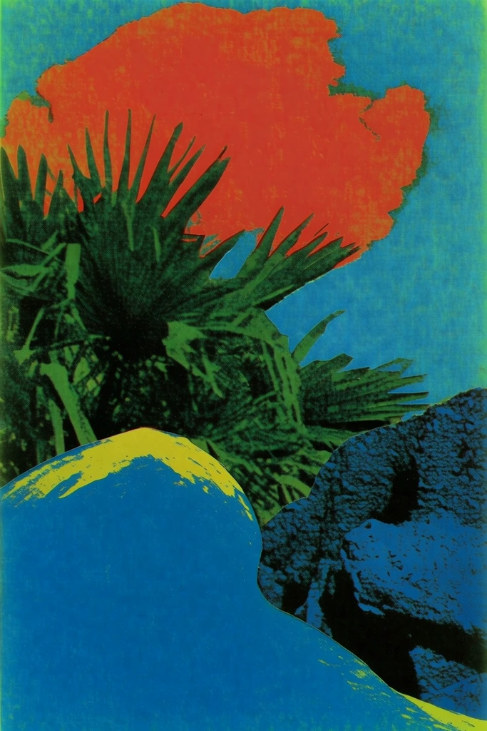 Gritty Surrealist Collage style AI image example 2