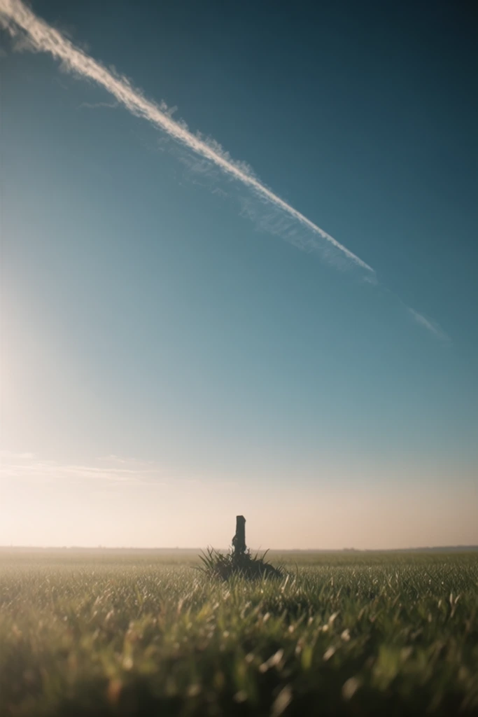 Surreal Pastoral Minimalism style AI image example 2