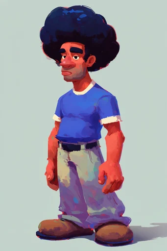 Dynamic Retro Pop style reference image — saturated color blocking
