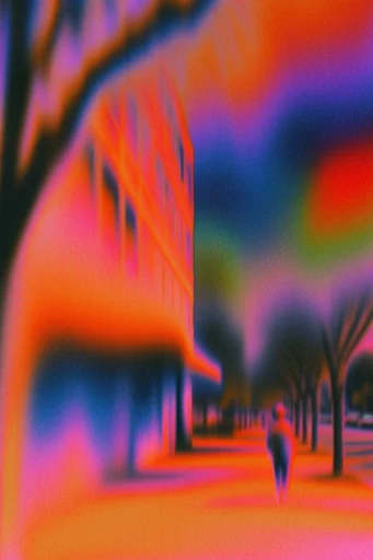 Chromatic Dream Haze style reference image — chromatic aberration