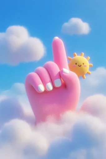 Surreal Pastel Dreamcore style reference image — soft bloom lighting