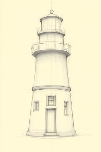 Raw Expressive Sketchbook style reference image — fluid ink silhouettes