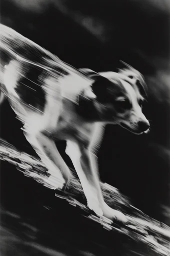 Kinetic Noir Abstraction style AI image example 3
