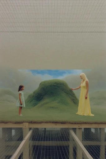 Surrealist Minimalist Avant-Garde style AI image example 2