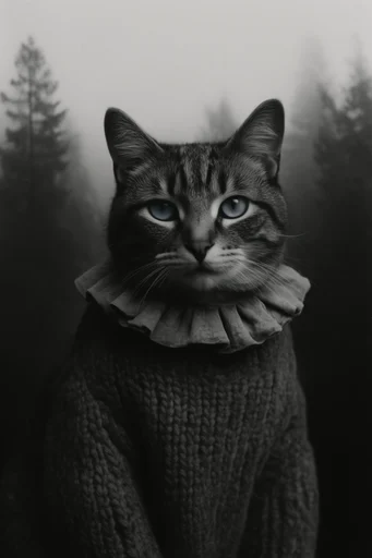 Atmospheric Nordic Melancholy style reference image — dramatic chiaroscuro