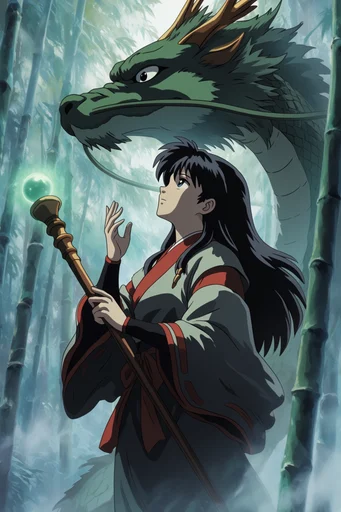 Lush Arcane Cel-Animation style reference image — dappled sunlight