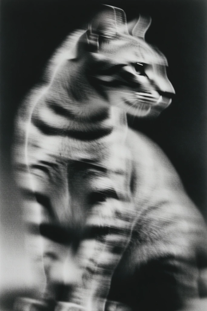 Kinetic Spectral Noir style AI image example 3