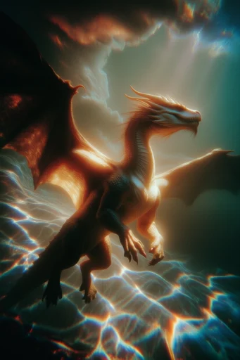 Luminous Kinetic Fluidity style reference image — kinetic motion blur