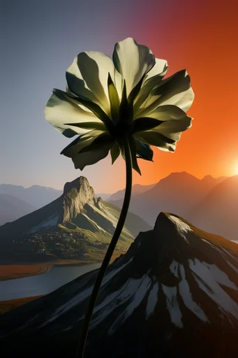 Dramatic Chiaroscuro Botanicals style reference image — chiaroscuro lighting