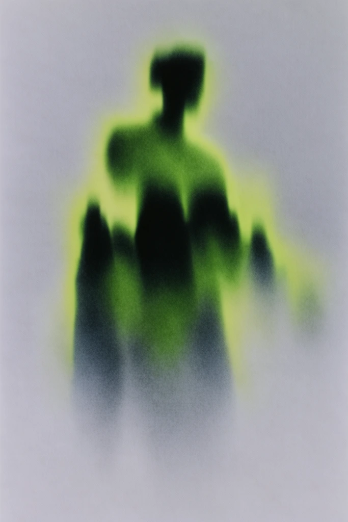 Spectral Thermal Minimalism style AI image example 2
